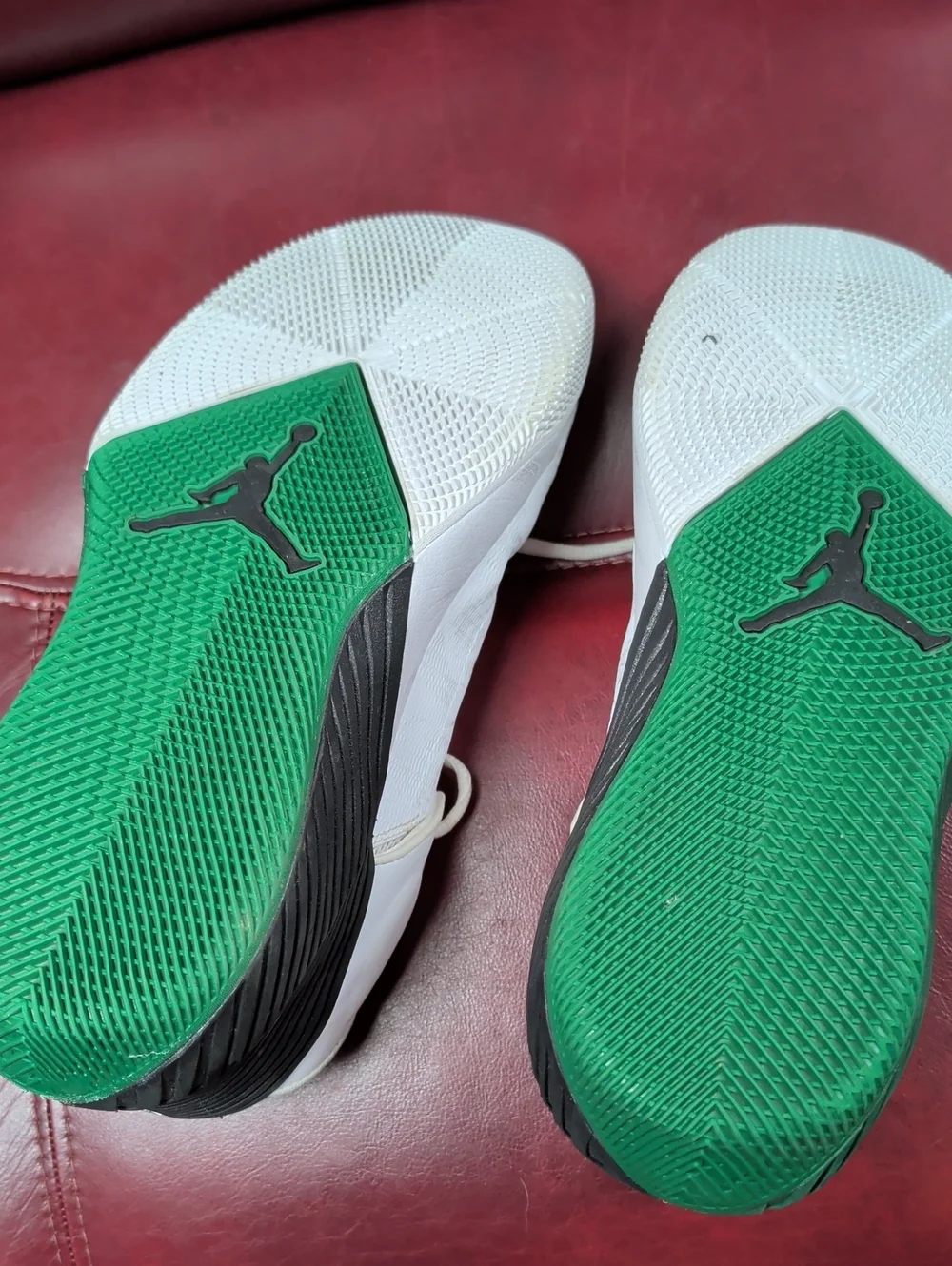 Jordan Why Not Zer0.1 Low TB Men's White Black Pine Green Size 13 Men's